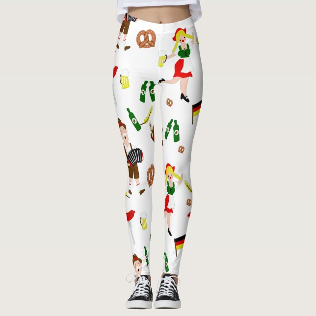 oktoberfest party leggings (Front)