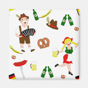 Oktoberfest party magnet