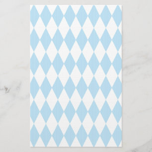 Oktoberfest pattern with fabric texture stationery