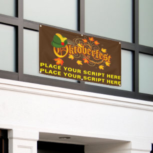 Oktoberfest Personalized Banner