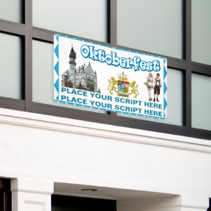 Oktoberfest Personalized  Banner