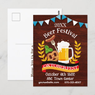 Oktoberfest Postcard