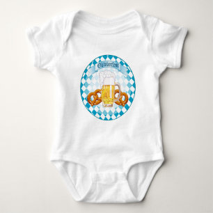Oktoberfest Pretzels & Beer Baby Bodysuit