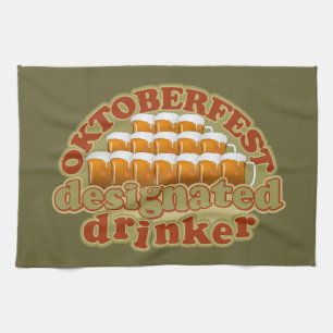 OKTOBERFEST serviettes de cuisine personnalisées