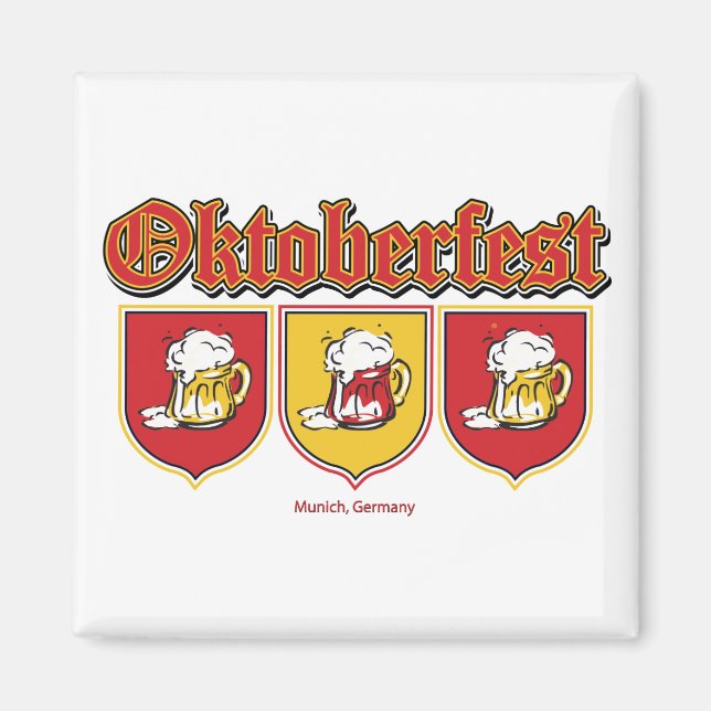 Oktoberfest-Shield---Beers Magnet (Front)
