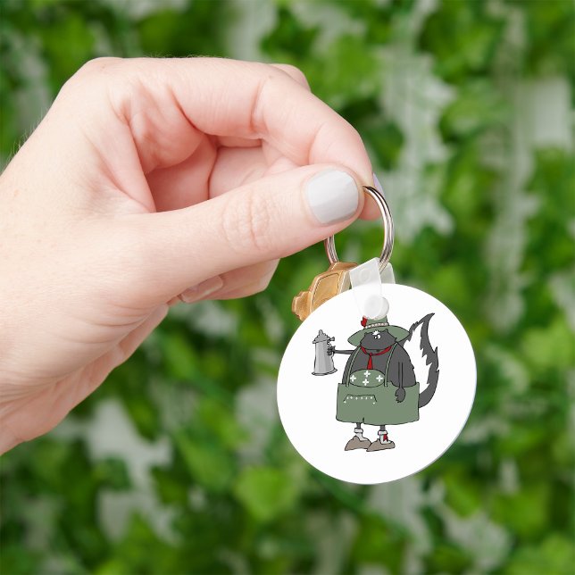 Oktoberfest Skunk Keychain (Creator Uploaded)