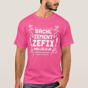 Oktoberfest Swearing For Beer Lovers T-Shirt