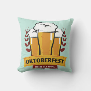 Oktoberfest throw pillows