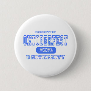 Oktoberfest University 2 Inch Round Button