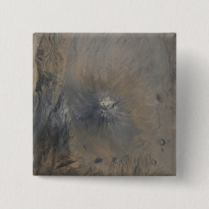 Ol Doinyo Langai in Tanzania 2 Inch Square Button