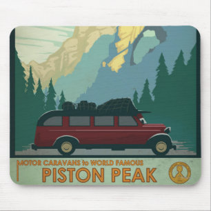 Ol' Jammer Tours Illustration Mouse Pad