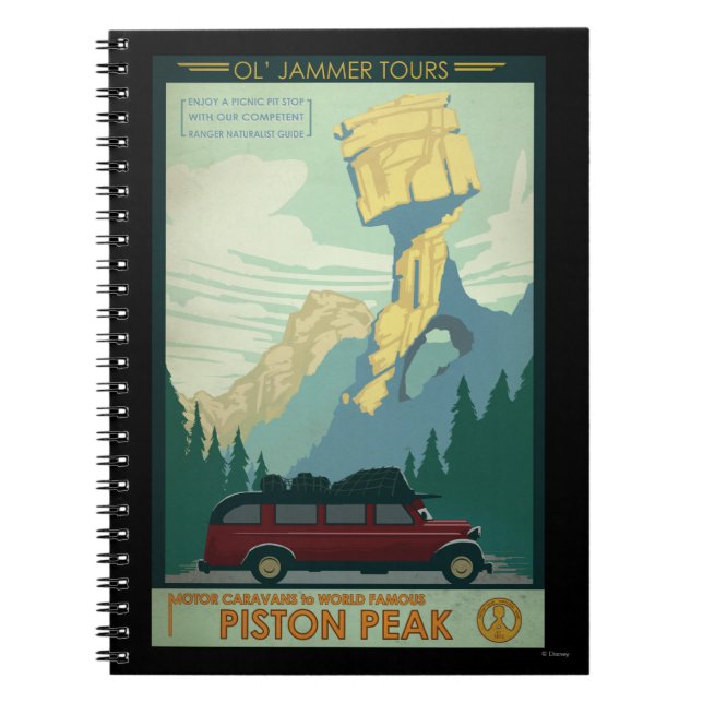 Ol' Jammer Tours Illustration Notebook (Front)