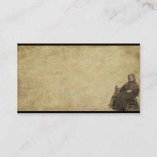 Ol' Lady In Her Chair- Prim Biz Cards
