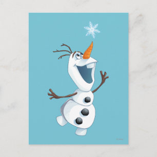 Olaf Blizzard Buddy Postcard