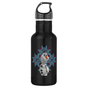 Olaf   Blue Snowflake 532 Ml Water Bottle