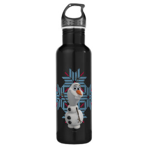 Olaf   Blue Snowflake 710 Ml Water Bottle