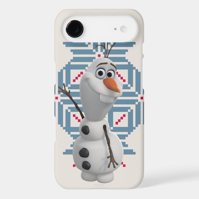 Olaf | Blue Snowflake Case-Mate iPhone Case (Back)