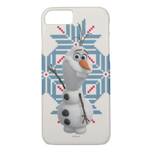 Olaf   Blue Snowflake iPhone 8/7 Case
