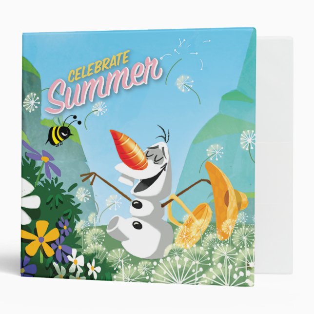 Olaf | Celebrate Summer Binder (Front/Inside)