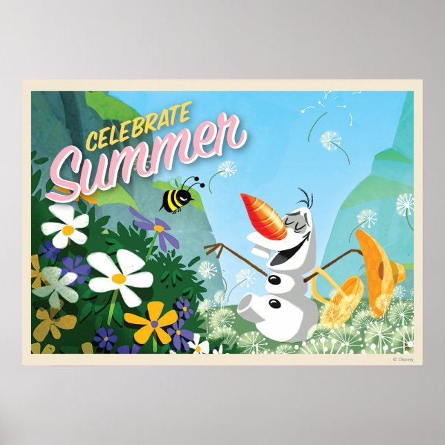 Olaf | Celebrate Summer Poster (Front)