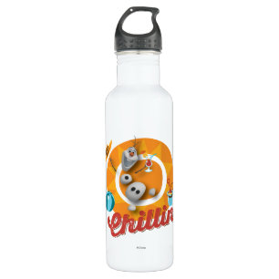 Olaf   Chillin' in Orange Circle 710 Ml Water Bottle