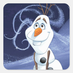 Olaf   Cool Little Hero Square Sticker