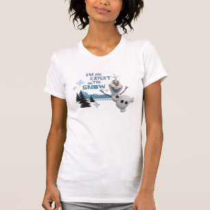 Olaf   Expert on the Snow T-Shirt