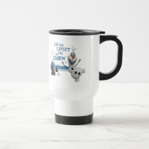 Olaf Expert on the Snow Travel Mug