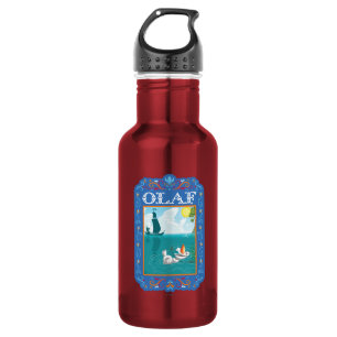 Olaf   Floating in the Water 532 Ml Water Bottle