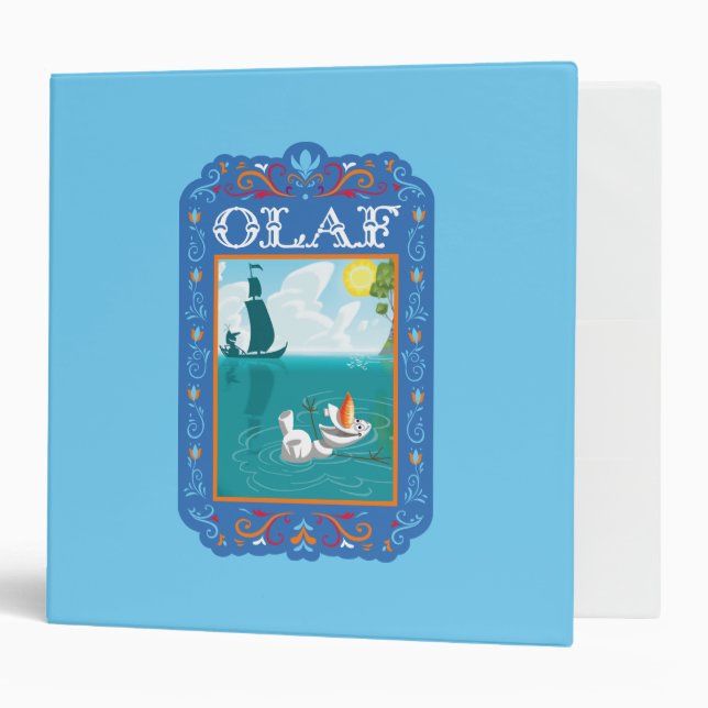 Olaf | Floating in the Water Binder (Front/Inside)
