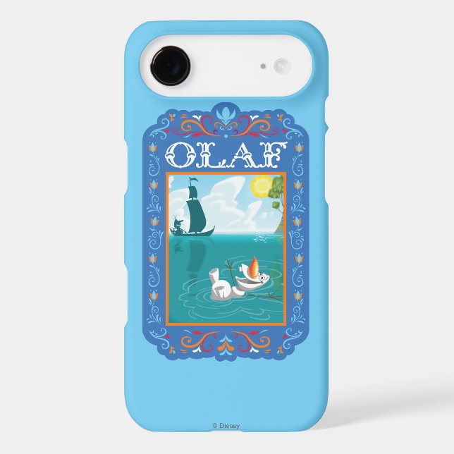 Olaf | Floating in the Water Case-Mate iPhone Case (Back)