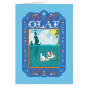 Olaf   Flotter dans l'eau