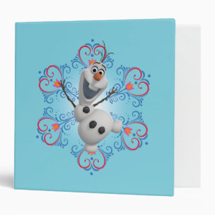 Olaf Heart Frame Binder