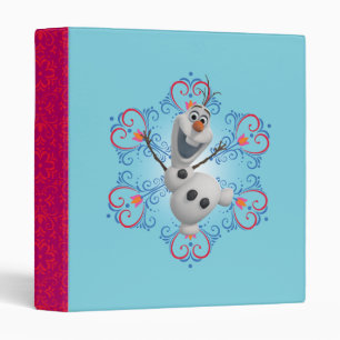 Olaf Heart Frame Binder