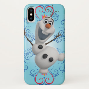 Olaf   Heart Frame iPhone X Case