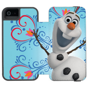 Olaf   Heart Frame Incipio Watson™ iPhone 5 Wallet Case
