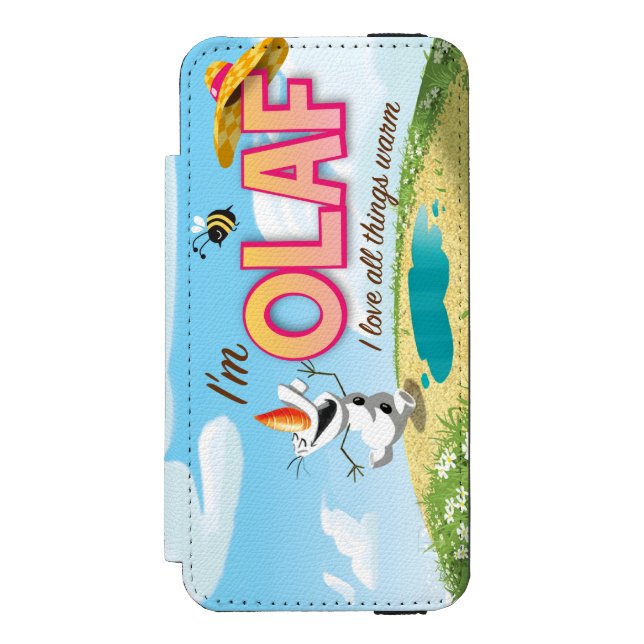Olaf | I Love All Things Warm Incipio iPhone Wallet Case (Folio Front)