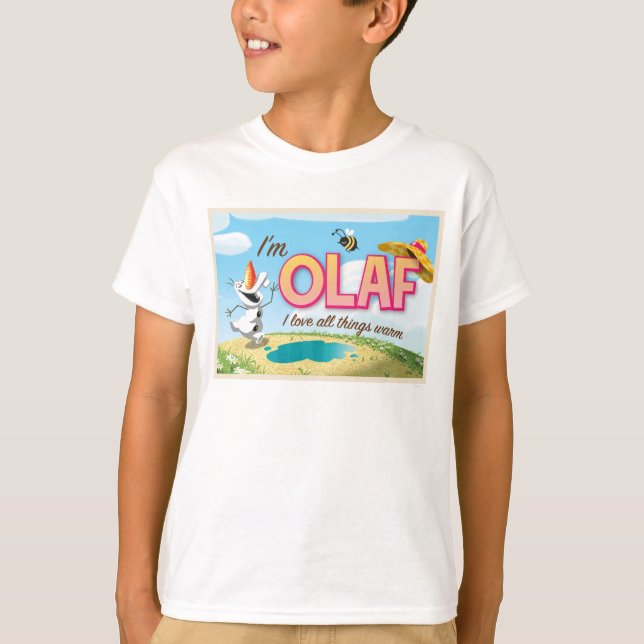 Olaf | I Love All Things Warm T-Shirt (Front)