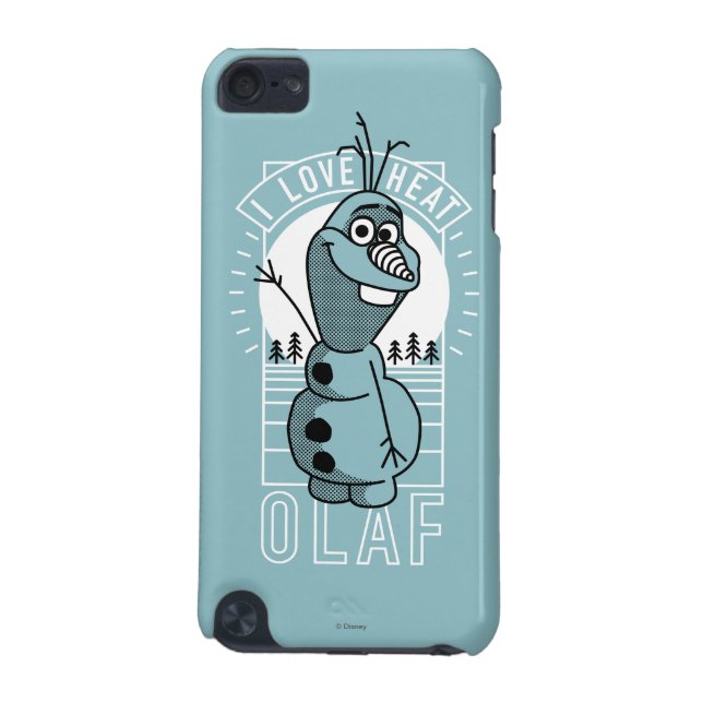 Olaf | I Love Heat iPod Touch (5th Generation) Cover (Back)