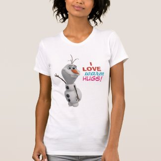 Olaf | I Love Warm Hugs T-Shirt