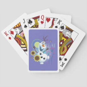 Olaf   It's a Perfect Day Playing Cards