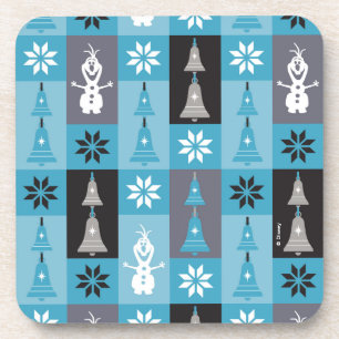 Olaf Let the Holiday's Begin Pattern Coaster