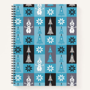 Olaf Let the Holiday's Begin Pattern Notebook