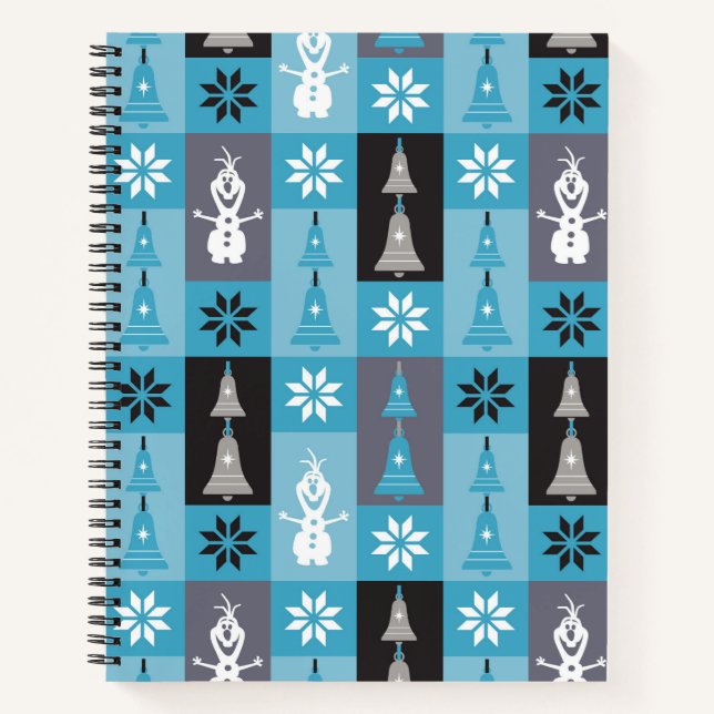 Olaf | Let the Holiday's Begin Pattern Notebook (Front)