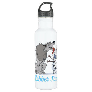 Olaf Licked By Wolf 710 Ml Water Bottle