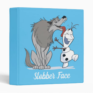 Olaf Licked By Wolf Binder