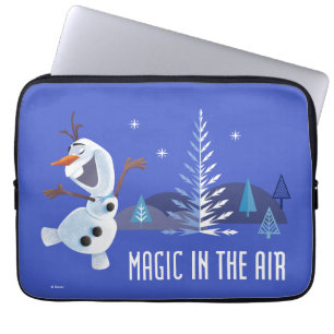 Olaf   Magic in the Air Laptop Sleeve