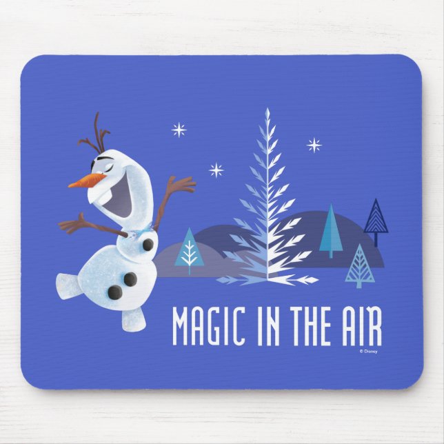 Olaf | Magic in the Air Mouse Pad (Front)