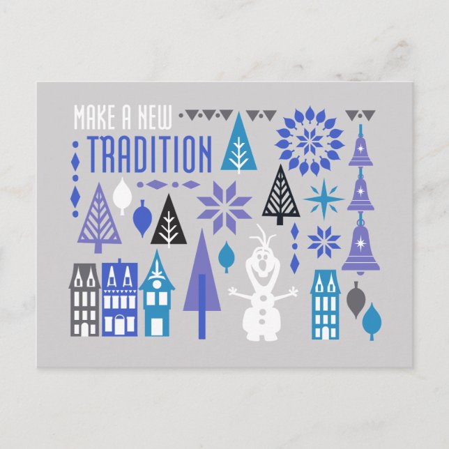 Olaf | Make a New Tradition Postcard (Front)