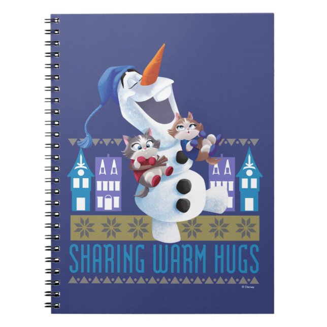 Olaf | Sharing Warm Hugs Notebook (Front)